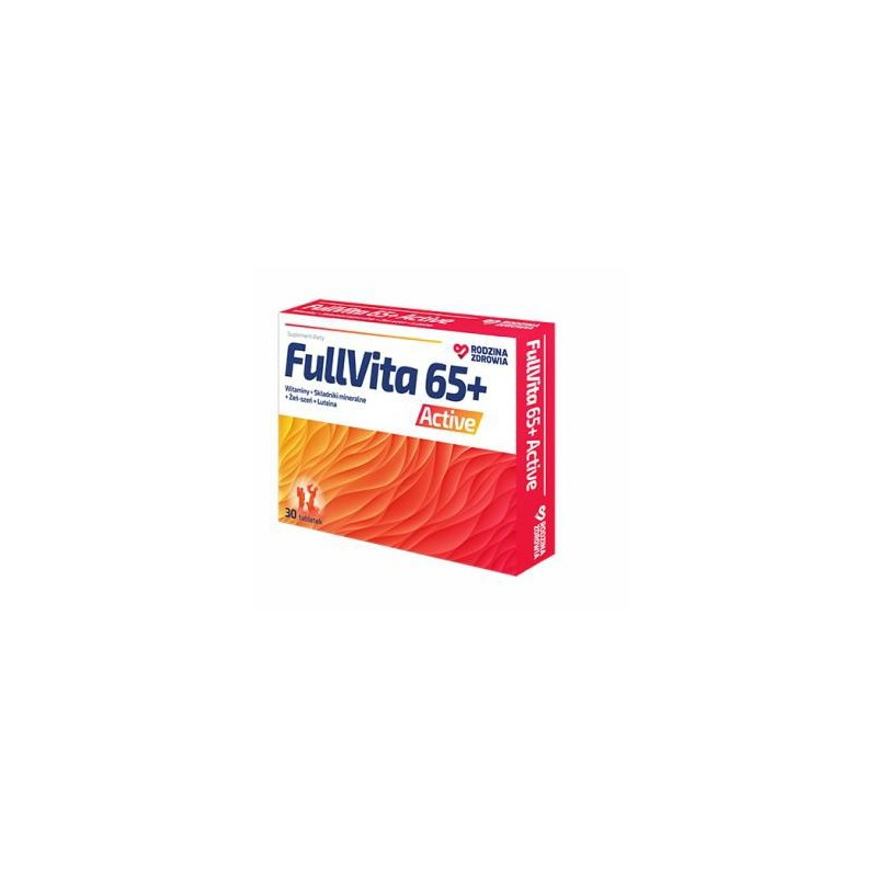 FullVita 65+ Active, 30 tabletek, Rodzina Zdrowia