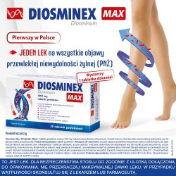 Diosminex Max,  1000 mg, 30...