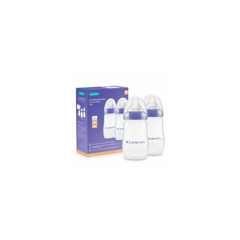Lansinoh Natural Wave Butelka, 2 x 240 ml