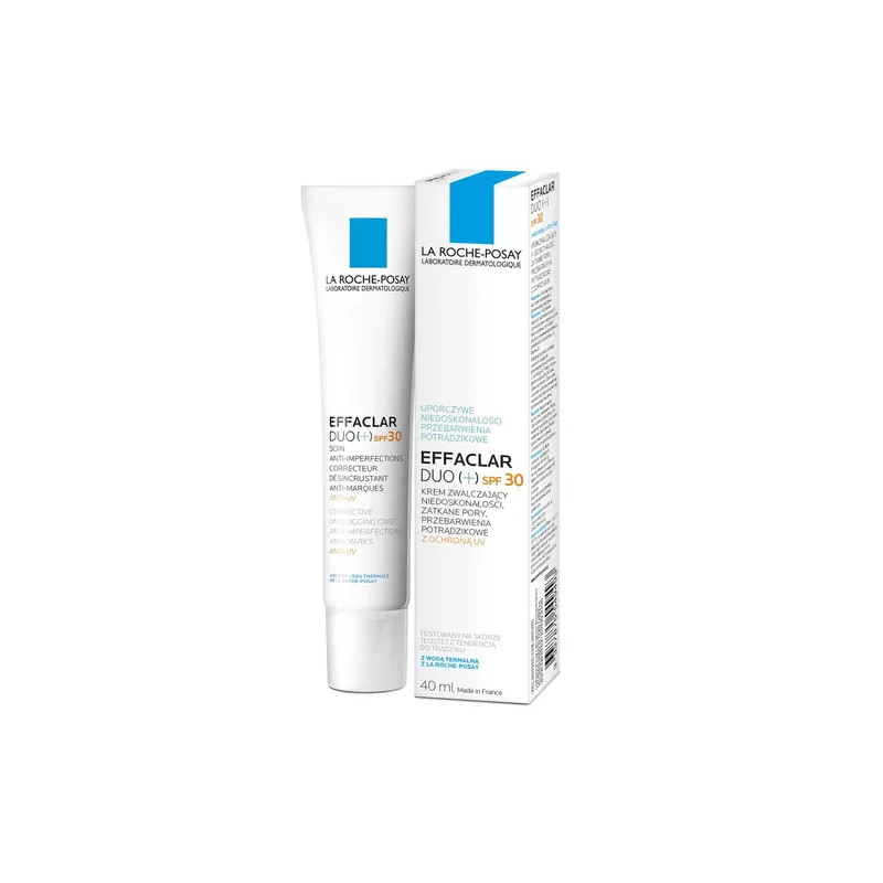 La Roche-Posay Effaclar Duo+ SPF 30 krem zwalczający niedoskonałości, 40 ml