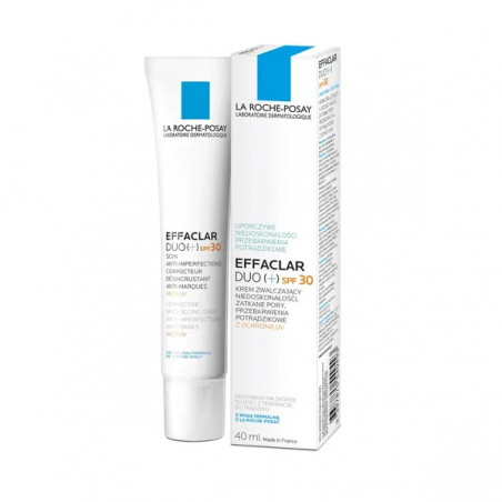 La Roche-Posay Effaclar Duo+ SPF 30 krem zwalczający niedoskonałości, 40 ml