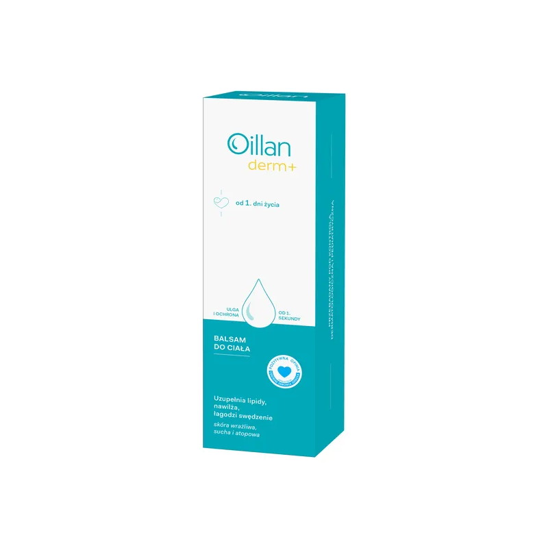 Oillan Derm+, balsam do ciała, 400 ml