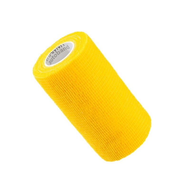 Bandaż kohezyjny żółty VITAMMY ,10cm x450cm