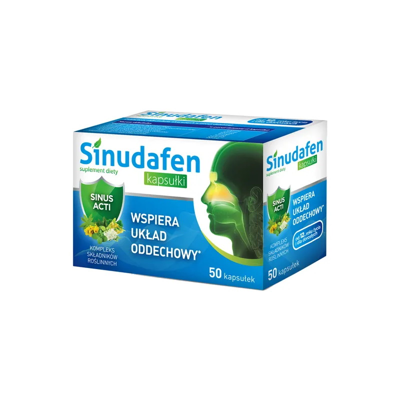 SINUDAFEN, 50 KAPSUŁEK