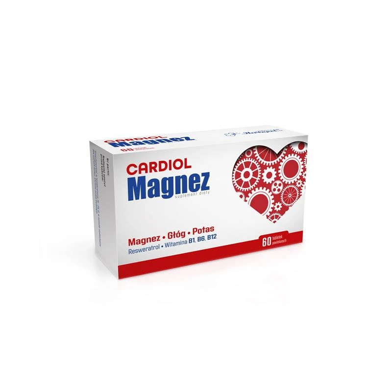 Cardiol Magnez, 60 tabletek powlekanych