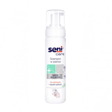Seni Care, szampon w piance bez spłukiwania, 200 ml