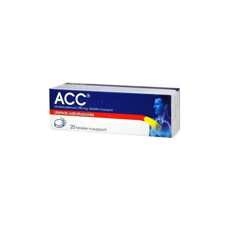 ACC 200 mg, 25 sztuk, tabletki musujące