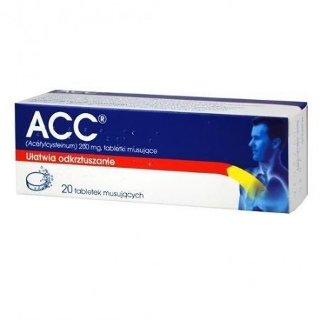 ACC 200 mg, 25 sztuk, tabletki musujące
