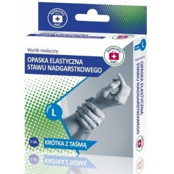 Opaska elastyczna stawu nadgarstkowego L, 1 sztuka (Apteczka ABC)