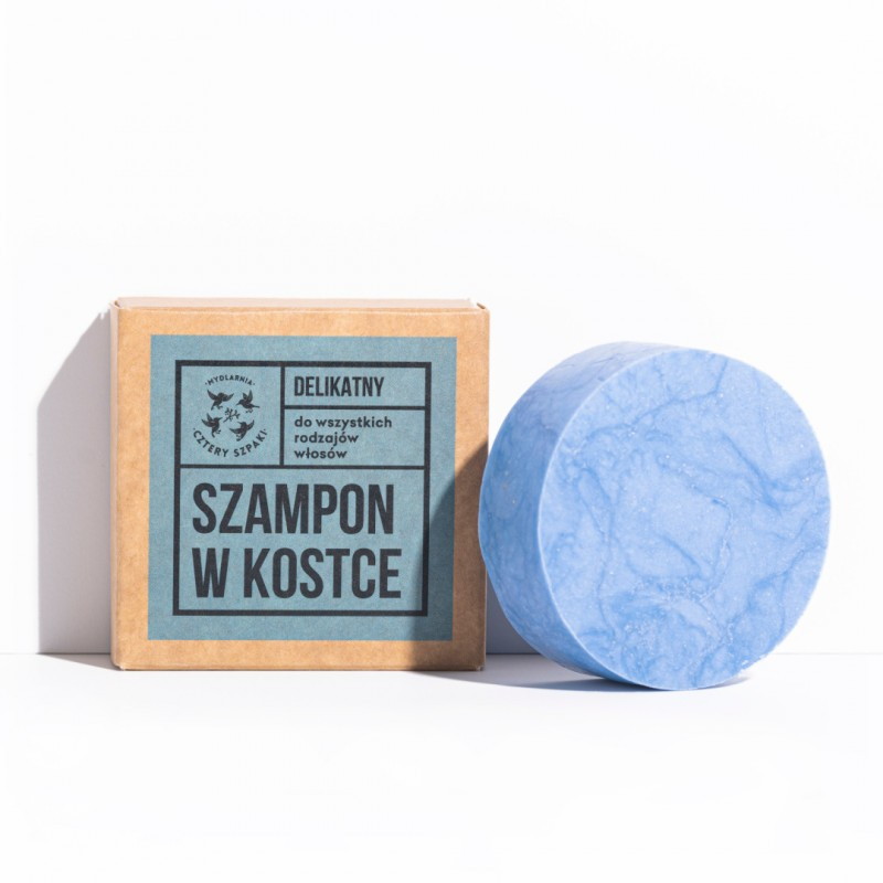 4 Szpaki Delikatny szampon w kostce,75 g