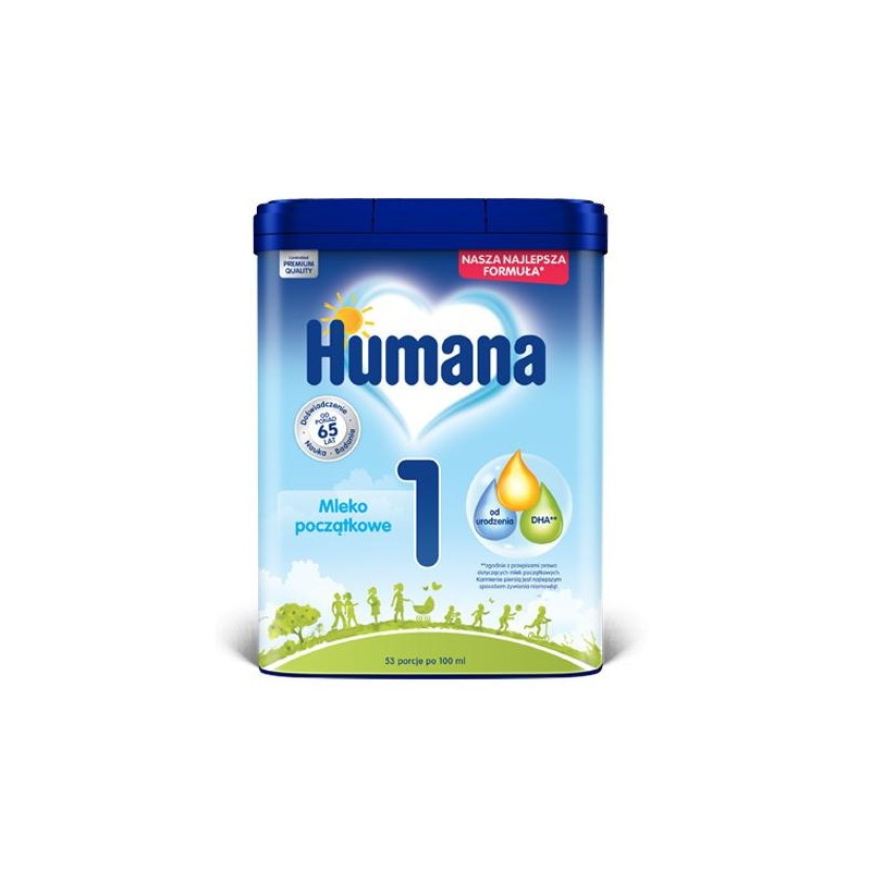 Humana 1 mleko początkowe, 750 g