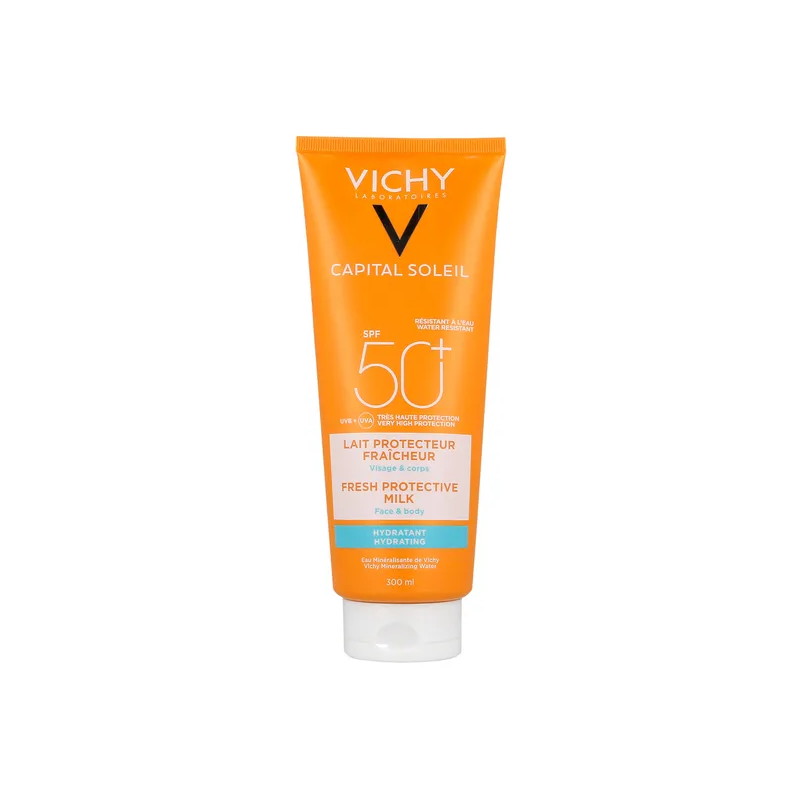 Vichy Ideal Soleil Mleczko do twarzy i ciała SPF 50+, 300 ml