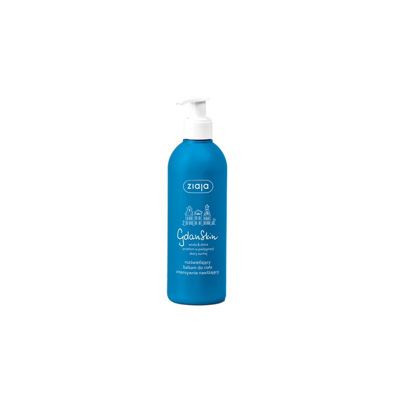 Ziaja GdanSkin Rozświetlający balsam do ciała intensywnie nawilżający 300 ml