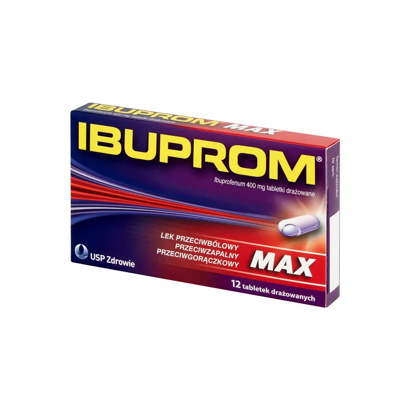 Ibuprom Max 0,4 g ,12 tabletek