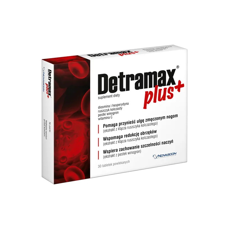 Detramax Plus, 60 tabletek powlekanych