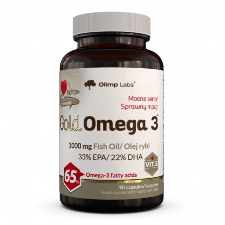 Olimp Gold Omega 3 1000 mg, 90 kapsułek