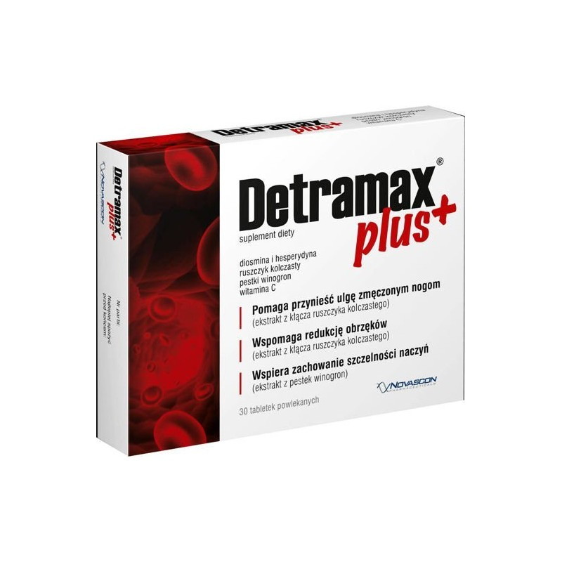 Detramax Plus, 30 sztuk, tabletki