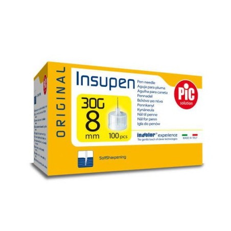 Insupen igły do insuliny penów  30G 0,3x8mm ,100sztuk