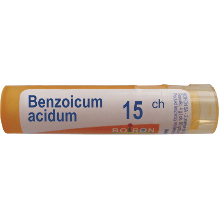 Boiron Benzoicum acidum 15 CH granulki, 4g
