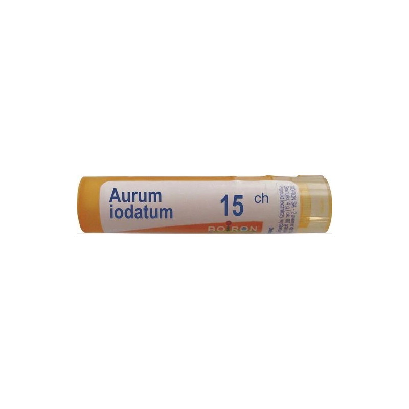 Boiron Aurum iodatum 15 CH granulki, 4 g