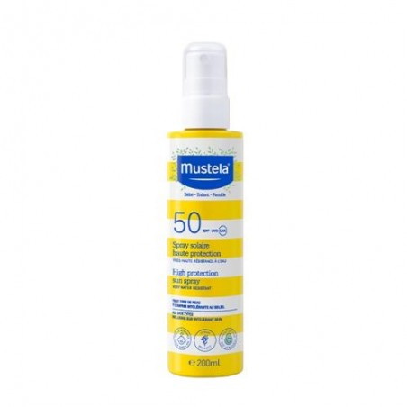 Mustela spray przeciwsłoneczny SPF50, 200 ml