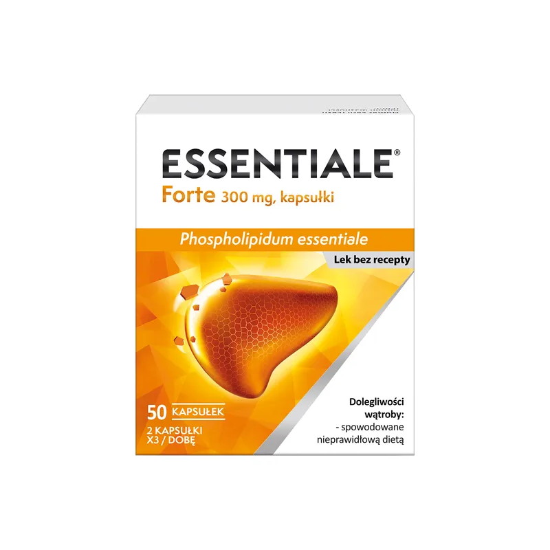 Essentiale Forte 0,3 g, 50 kapsułek