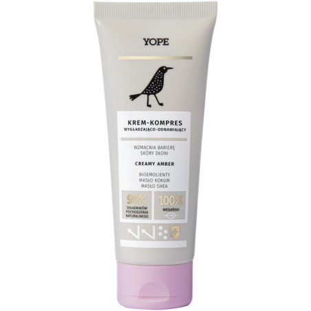 YOPE krem-kompres do rąk Creamy Amber, 50 ml