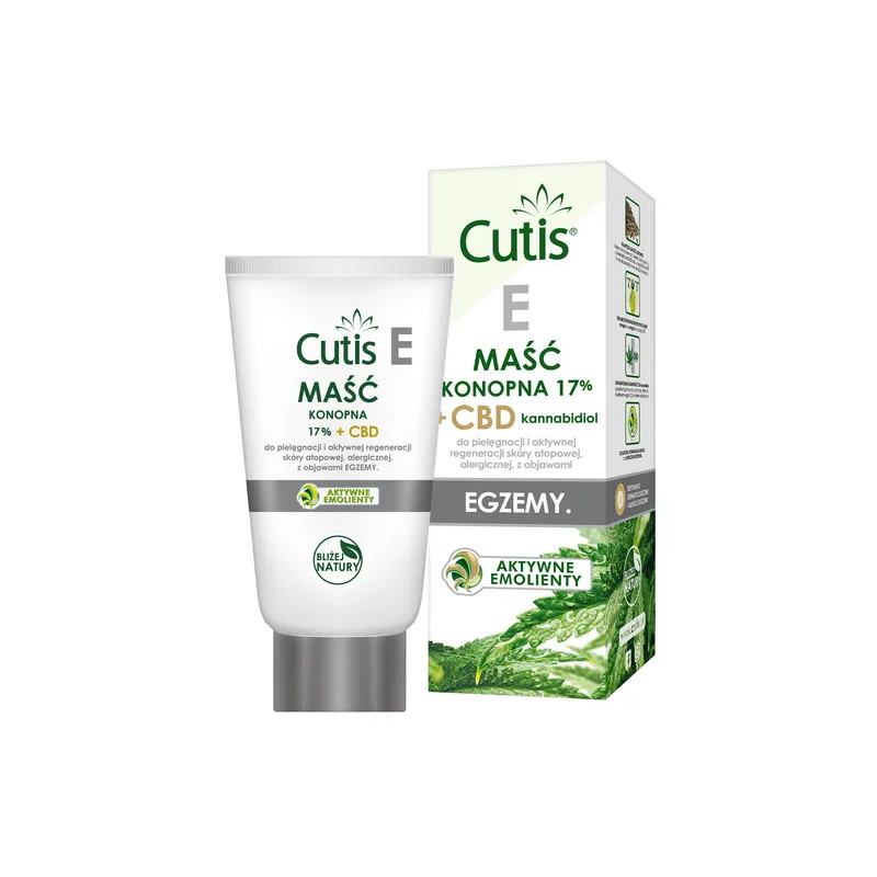 Cutis E maść konopna 17% + CBD, 120 ml