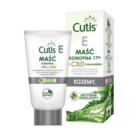 Cutis E maść konopna 17% + CBD, 120 ml