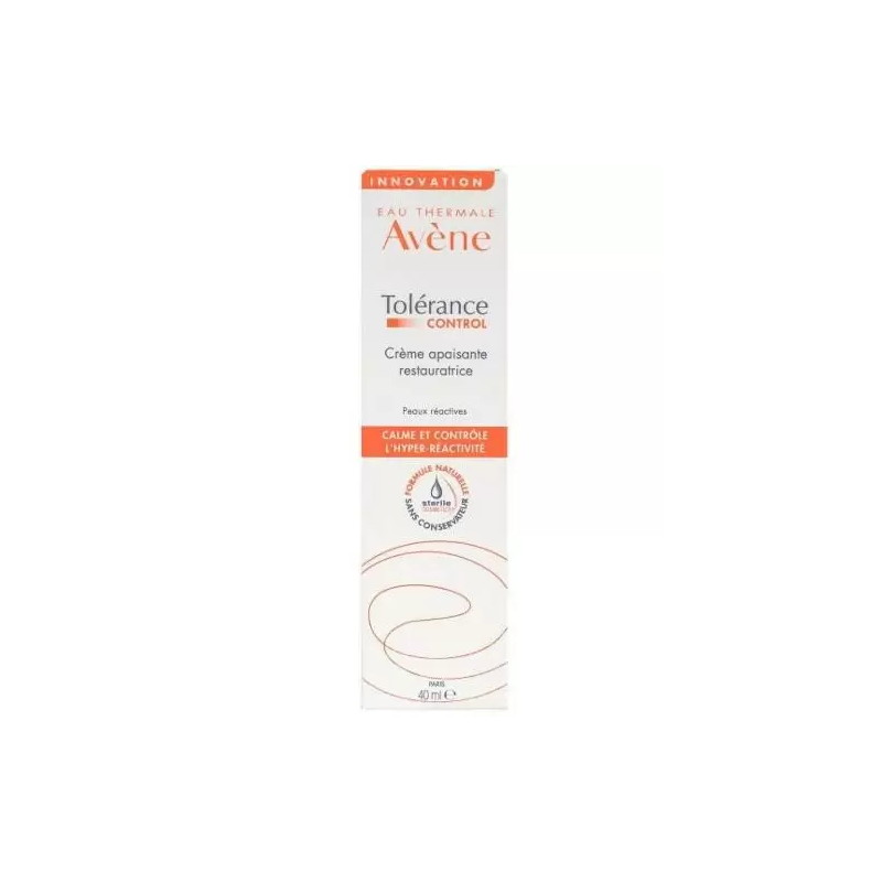 Avene Tolerance control krem łagodząco regenerujący, 40 ml