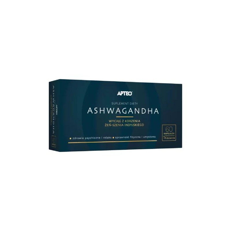 APTEO Ashwagandha, 60 kapsułek