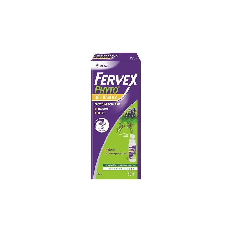 Fervex phyto Ból gardła spray, 30ml