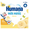 Humana Milk Minis deserek jogurtowy o smaku bananowym od 6. miesiąca , 4 x 100 g