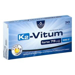 K2-Vitum Forte 75 mcg MK-7,...