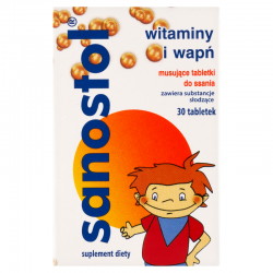Sanostol  30 tabl. tabletki - 30 tabletek