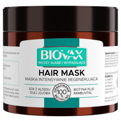 LB BIOVAX Maseczka wł.słab.i wypad.250ml