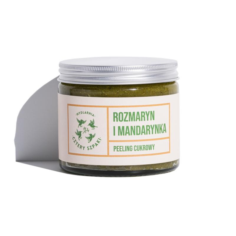 4Szpaki Peeling rozmaryn i mandarynka, 250 ml