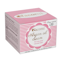 Nacomi Krem Arganowy na dzień 30+, 50ml
