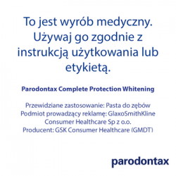 Parodontax Complete Protection Whitening, 75 ml