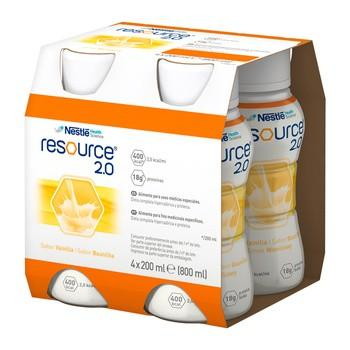 Resource 2.0 Waniliowy, 4 x 200 ml