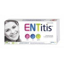 ENTitis smak miętowy, 30 pastylek