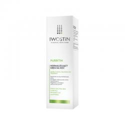IWOSTIN PURRITIN Krem reduktor niedoskonałości na noc  - 40 ml
