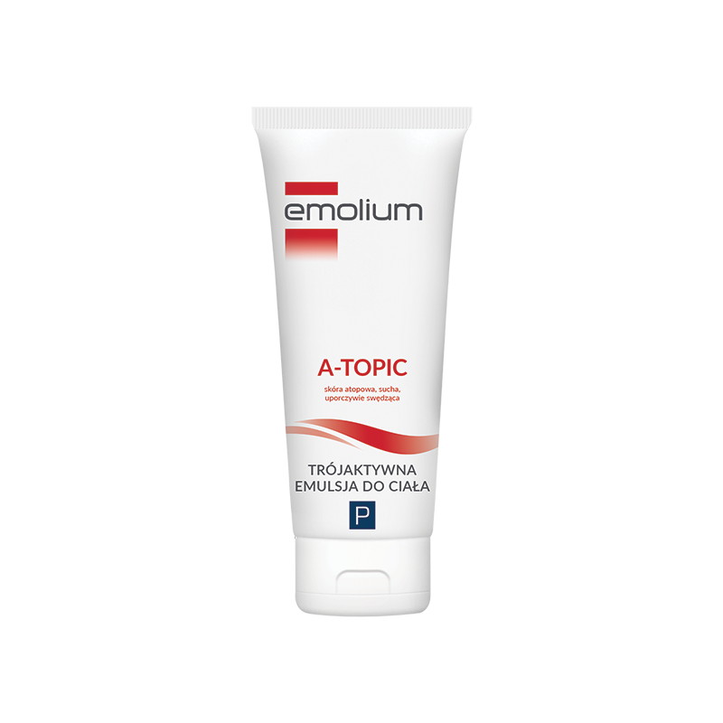 Emolium A-Topic Trójaktywna Emulsja do ciała, 200 ml