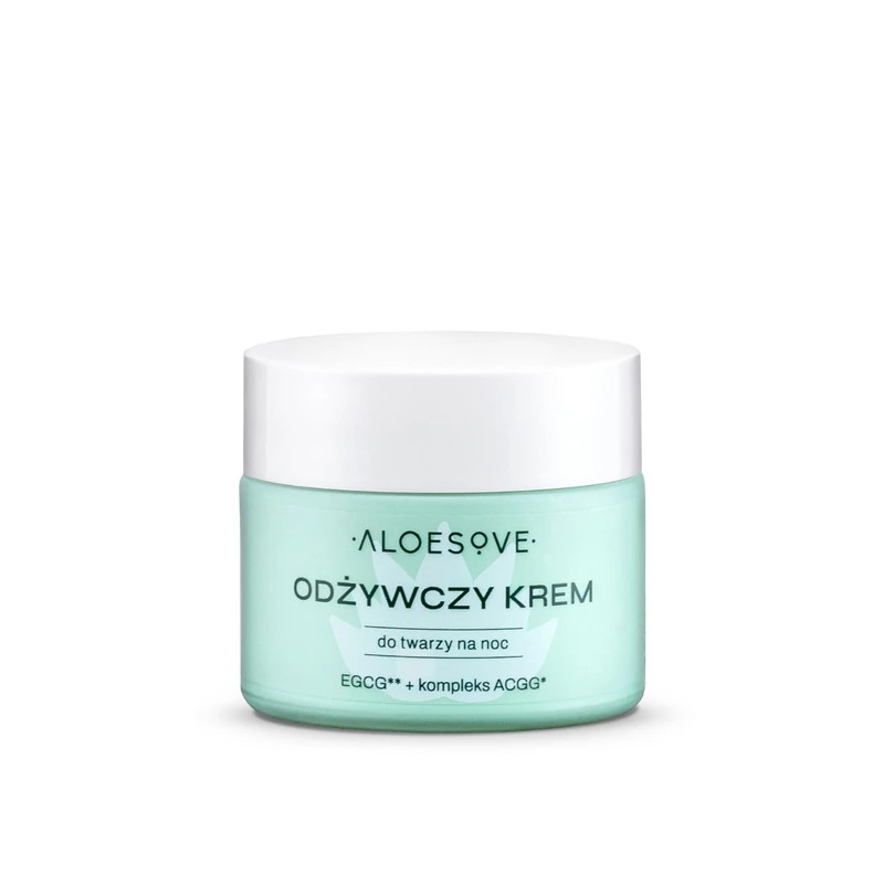 ALOESOVE Odżywczy Krem do twarzy na noc, 50ml