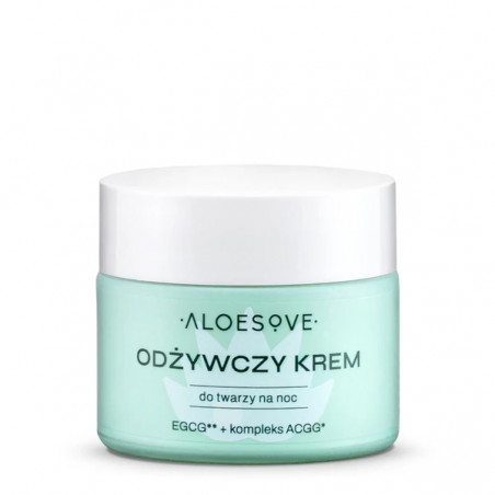 ALOESOVE Odżywczy Krem do twarzy na noc, 50ml