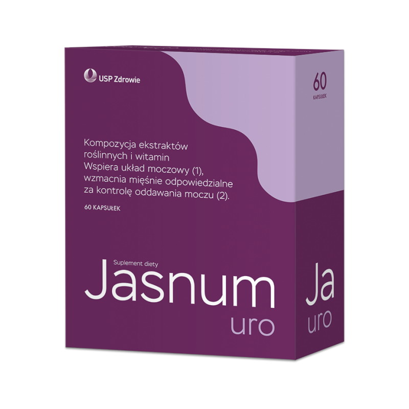 Jasnum uro, 60 kapsułek