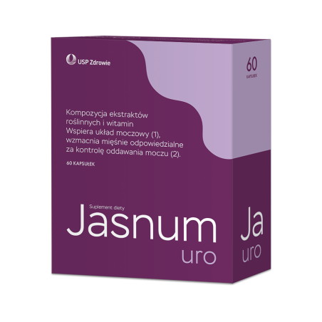 Jasnum uro, 60 kapsułek