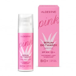 ALOESOVE pink serum do twarzy SPF 30, 30 ml
