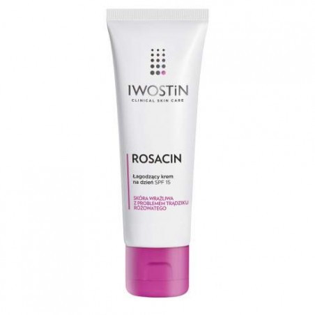 Iwostin Rosacin, łagodzący krem na dzień, SPF 15, 40 ml