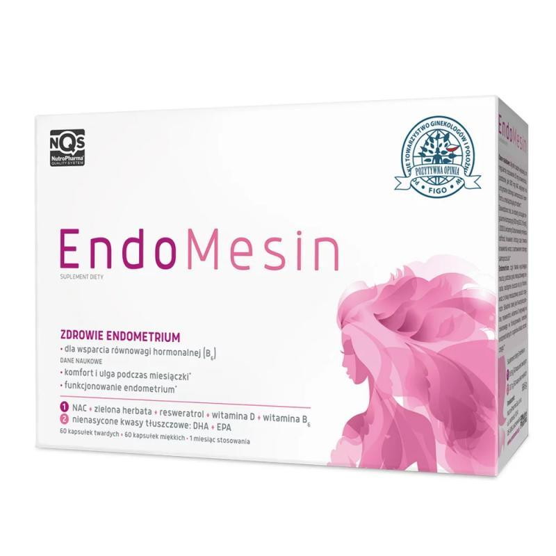 EndoMesin 60 kapsułek miękkich + 60 kapsułek twardych